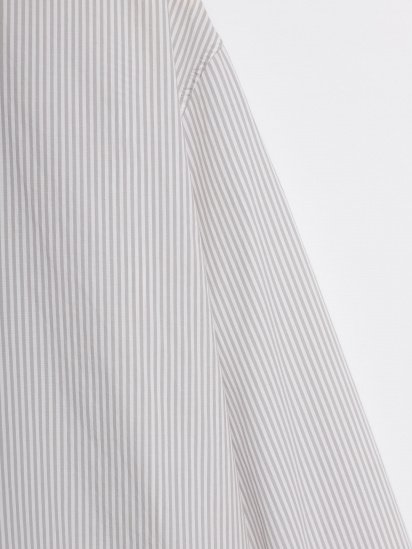 Рубашка COS модель 0415814_сірий з білим — фото - INTERTOP
