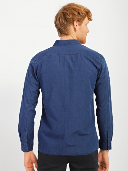 Рубашка COS модель 0269904_т.синій — фото 3 - INTERTOP