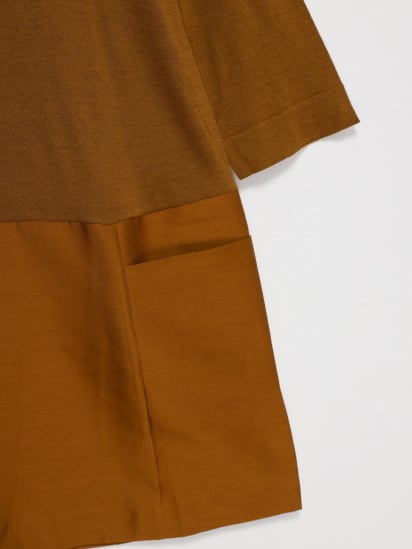 Сукня міні COS модель 0357088_гірчичний — фото - INTERTOP