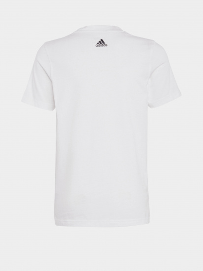 Футболка adidas Essentials Linear Logo Cotton Sportswear модель IC9969 — фото 4 - INTERTOP