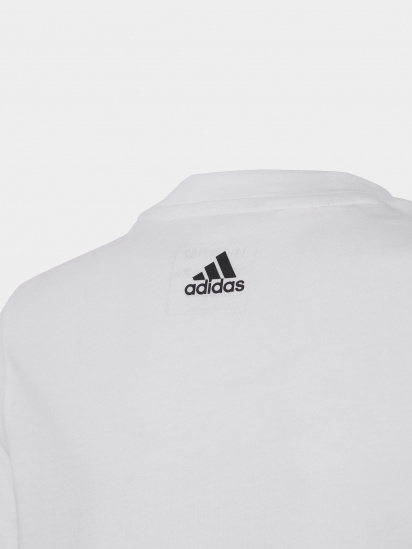 Футболка adidas Essentials Linear Logo Cotton Sportswear модель IC9969 — фото 5 - INTERTOP