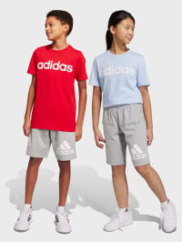 Сірий - Шорти спортивні adidas Essentials Big Logo Cotton