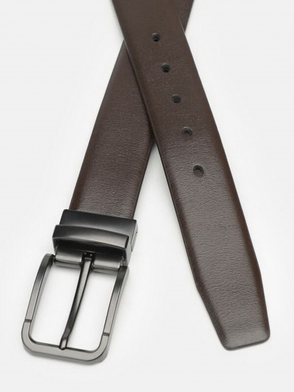 Ремень Borsa Leather модель CV1023-4-brown — фото - INTERTOP