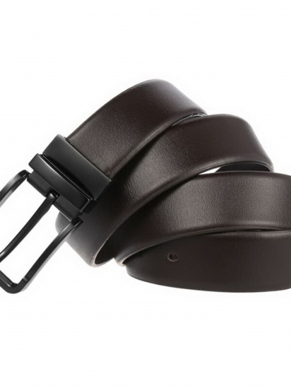 Ремень Borsa Leather модель CV1023-4-brown — фото 3 - INTERTOP
