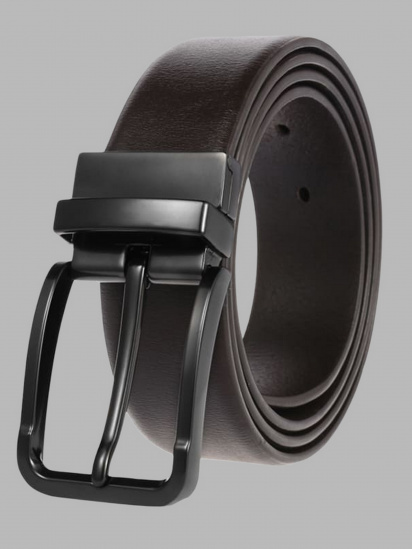Ремень Borsa Leather модель CV1023-4-brown — фото 4 - INTERTOP