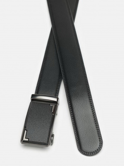 Ремень Borsa Leather модель CV1587-1-black — фото - INTERTOP