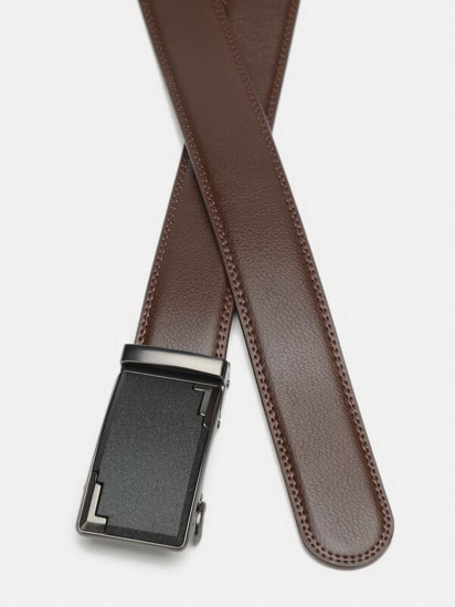 Ремень Borsa Leather модель CV1587-1-brown — фото - INTERTOP