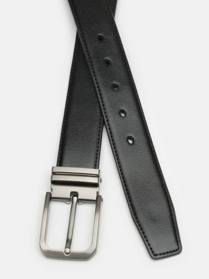 Ремень Borsa Leather модель CV1622-3-black — фото - INTERTOP
