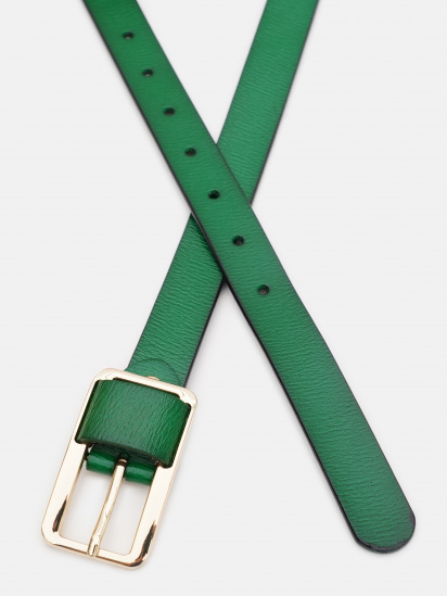 Ремень Borsa Leather модель CV18011g-green — фото - INTERTOP