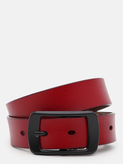 Ремінь Borsa Leather модель CV1ZK-001r-red — фото - INTERTOP