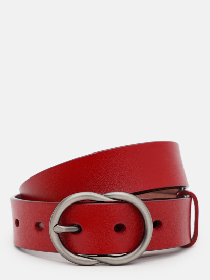 Ремінь Borsa Leather модель CV1ZK-002r-red — фото - INTERTOP