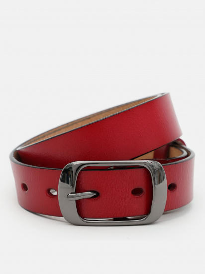 Ремінь Borsa Leather модель CV1ZK-008c-red — фото - INTERTOP