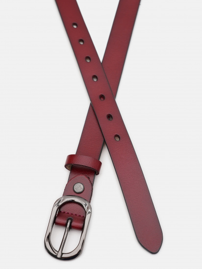 Ремень Borsa Leather модель CV1ZK-052c-red — фото - INTERTOP