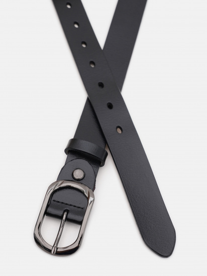 Ремень Borsa Leather модель CV1ZK-052wide-black — фото - INTERTOP