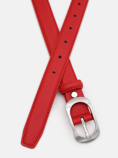 Ремінь Borsa Leather модель CV1ZK-102r-red — фото - INTERTOP