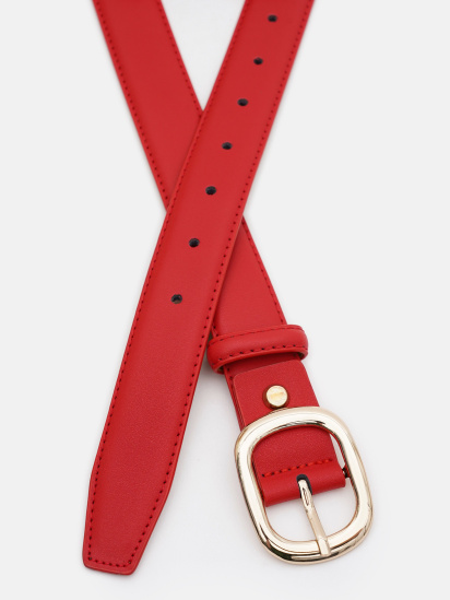 Ремінь Borsa Leather модель CV1ZK-112r-red — фото - INTERTOP