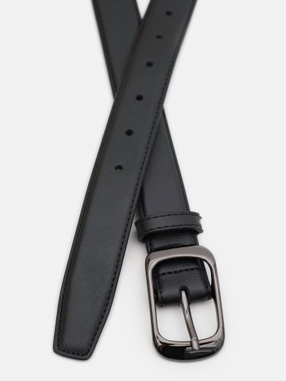 Ремінь Borsa Leather модель CV1ZK-158bl-black — фото - INTERTOP