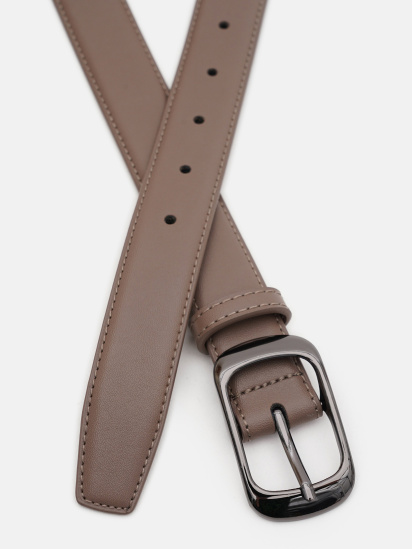 Ремінь Borsa Leather модель CV1ZK-158t-taupe — фото - INTERTOP