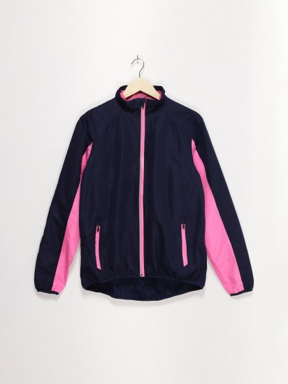 Демісезонна куртка Crivit модель IAN301630_т.синій з рожевим — фото - INTERTOP