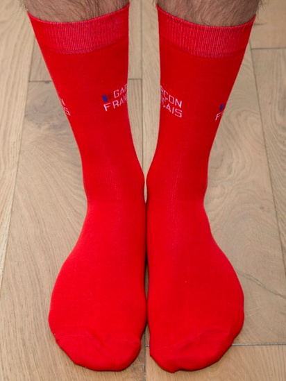 Шкарпетки GARCON FRANCAIS Chaussettes16RED модель Chaussettes16RED — фото 3 - INTERTOP