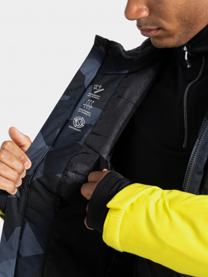 Гірськолижна куртка Dare2B модель DMP567-NLJ Жовтий, сірий — фото 4 - INTERTOP
