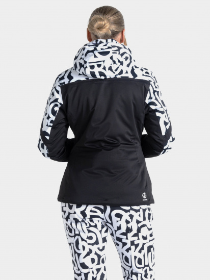 Гірськолижна куртка Dare2B модель DWP573-D5D Чорний, білий — фото - INTERTOP