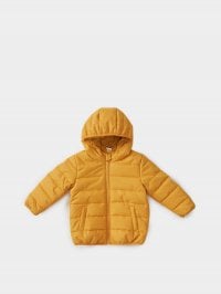 Жёлтый - Зимняя куртка DeFacto
