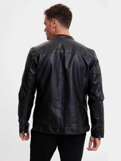 Шкіряна куртка Defacto модель R0868AZ-BK27 — фото - INTERTOP