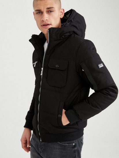 Зимова куртка DeFacto модель U0119AZ-BK27 — фото 4 - INTERTOP
