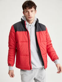 Червоний - Зимова куртка DeFacto