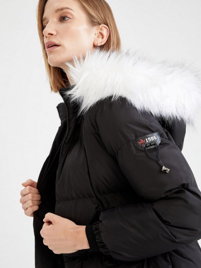 Зимова куртка DeFacto модель W9152AZ-BK27 — фото 5 - INTERTOP