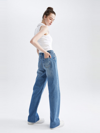 Широкі джинси DeFacto модель Y9497AZ-NM34 — фото 5 - INTERTOP