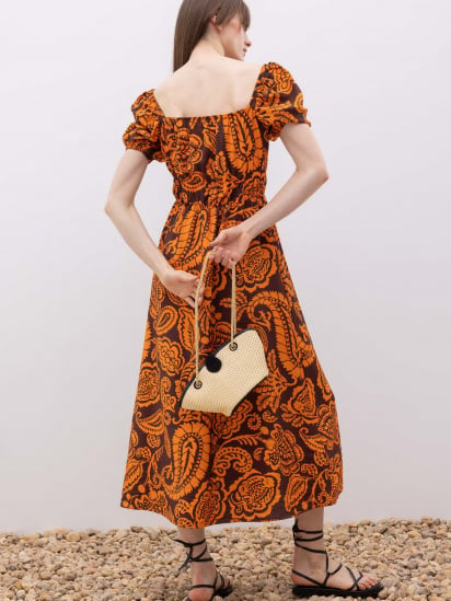 Платье миди DeFacto модель A4796AX-BR162 — фото - INTERTOP