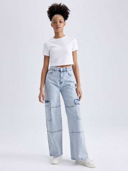 Прямые джинсы DeFacto модель A5150AX-NM39 — фото - INTERTOP