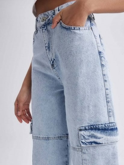 Прямые джинсы DeFacto модель A5150AX-NM39 — фото 3 - INTERTOP