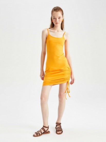 Платье мини DeFacto модель Y7690AZ-YL304 — фото - INTERTOP