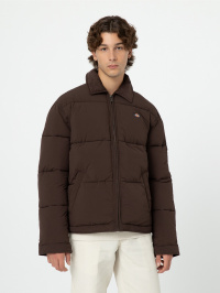 Темно-коричневий - Зимова куртка Dickies Overbrook Eisenhower