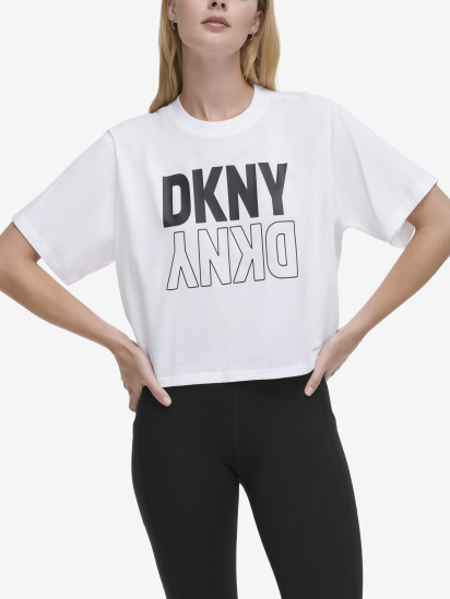 Футболка DKNY модель DP2T8559_WHT — фото 4 - INTERTOP