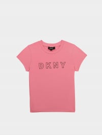 Розовый - Футболка DKNY