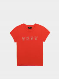 Красный - Футболка DKNY