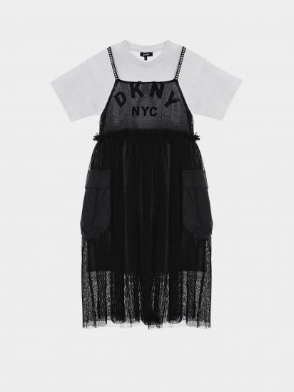 Платье миди DKNY модель D32798/09B — фото - INTERTOP