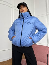 Голубой - Демисезонная куртка Jadone Fashion