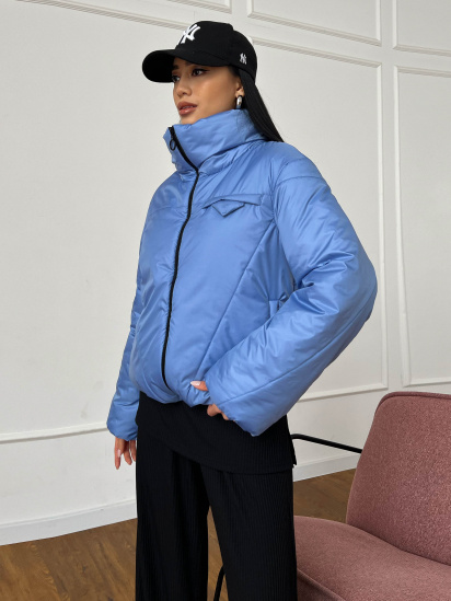 Демисезонная куртка Jadone Fashion модель Demisezonna_kurtka_Siya_bl — фото - INTERTOP