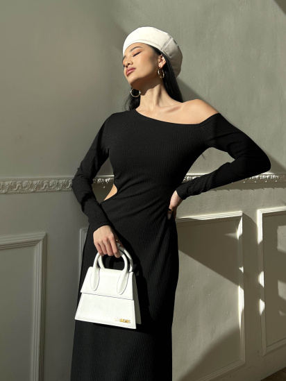 Сукня максі Jadone Fashion модель Dzheyn_chornyy — фото 3 - INTERTOP