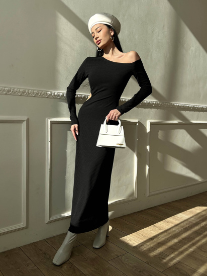 Сукня максі Jadone Fashion модель Dzheyn_chornyy — фото - INTERTOP