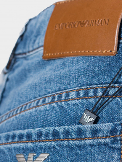 Прямые джинсы Emporio Armani модель 3K2J04-2DD2Z-0941 — фото 4 - INTERTOP