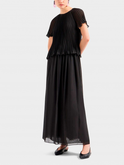 Платье макси Emporio Armani модель H4NA1H-E9906-999 — фото - INTERTOP