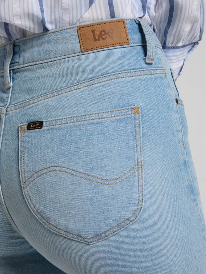 Зауженные джинсы Lee модель L626PQXL_31 — фото 5 - INTERTOP