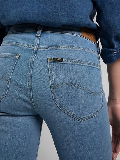 Зауженные джинсы Lee модель L305QDUG_31 — фото 5 - INTERTOP