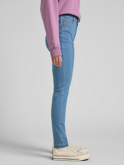 Зауженные джинсы Lee модель L626OPVM_31 — фото 3 - INTERTOP
